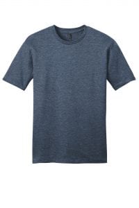 Dt6000 Heathered Navy Flat Front