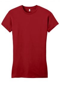 Dt6001 Classic Red Flat Front