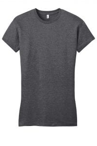 Dt6001 Heathered Charcoal Flat Front