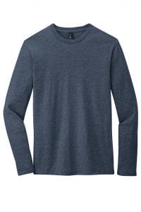 Dt6200 Heathered Navy Flat Front