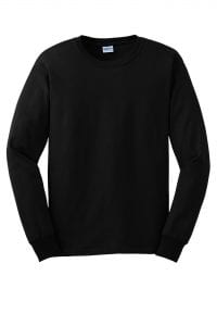 Gildan Long Sleeve Black