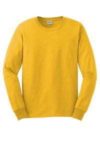 Gildan Long Sleeve Gold