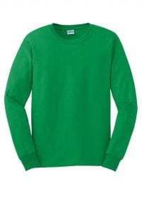 Gildan Long Sleeve Irish Green