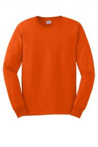 Gildan Long Sleeve Orange