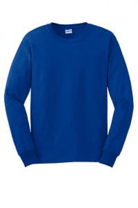 Gildan Long Sleeve Royal Blue