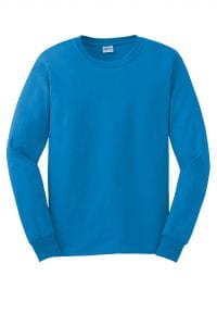 Gildan Long Sleeve Sapphire Blue