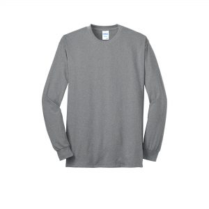 Pc55ls Athletic Heather Flat Front