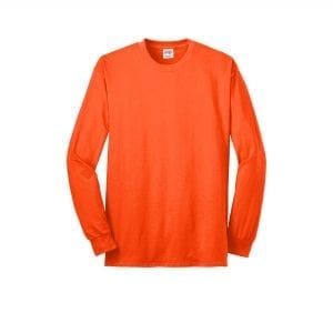 Pc55ls Safety Orange Flat Front