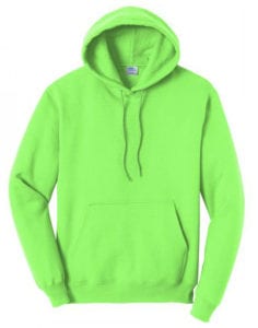 Pc78h Neon Green Flat Front 600x600