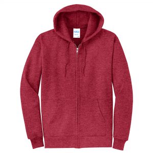 Pc78zh Heather Red Flat Front