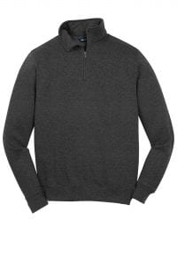 St253 Graphite Heather Flat Front